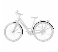 Sks Bluemels 60 Mm Mudguard Set Silver 20´´ 20´´ Black