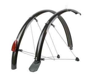 SKS Chromoplastic Mudguards - 700c x 45mm Black
