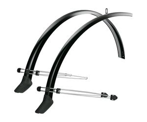 SKS Commuter - Hybrid / Road Bike Mudguards Black - 28" / 700c x 45mm