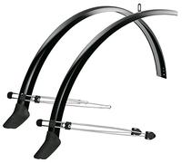 SKS Commuter Mudguard Set With Spoiler 700 C - Black (35 mm) Size: 35