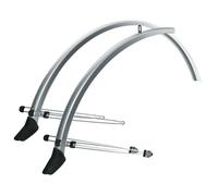 SKS Commuter Mudguard With Spoiler in Silver (60 mm 26) Size: 60 mm 26