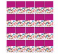 SKS Distribution (20 Pack) A4 Sugar Paper, 50 Sheets Per Pack (1000 Sheets Total), Bulk Coloured Paper for Schools, Teachers, Offices, Creative Learning, Scrapbooking, Paper Crafts & Display Projects