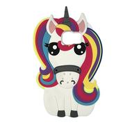 SKS Distribution 6I-JIU1-4RGV Rainbow Fantasy Unicorn Pony Horse Soft Silicone Mobile Phone Case for Samsung Galaxy S6