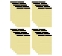 SKS Distribution - - Pack of 20 | Smooth 60 GSM Paper, 50 Sheets Each, Top-Bound Legal Notepad, Double-Sided Writing | Bulk Office & Classroom Stationery