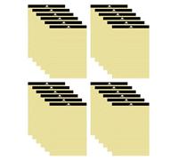 SKS Distribution - - Pack of 24 | Tear-Off Sheets 60 GSM Paper, 50 Sheets Per Pad, Top-Bound Ruled Pages, Double-Sided Notepad | School, College & Office Bulk Pack