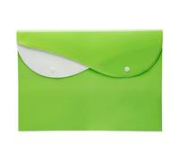 SKS Distribution - ( ) - Waterproof Plastic Poly Envelope with Button Closure Folders Use for Business, Office, School & Home