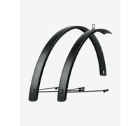 SKS Edge Al 28" 46mm Matt Black Aluminium Mudguard Set: Matt Black 46mm 28" SKMED2846B