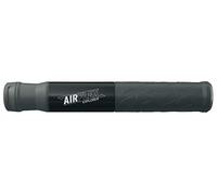 SKS GERMANY AIRFLEX EXPLORER BLACK bicycle pump for mountain bike tyres, bicycle accessories (air pump with SV & AV connection, with soft component handle, max. pressure: 5 bar / 73 PSI), black