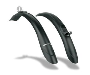 SKS GERMANY BEAVERTAIL SET, BEARVERTAIL XL SET, BEAVERTAIL XL REAR Schutzbleche fr Mountain- und Trekkingbikes (aus schlagfestem Hochleistungskunststoff, optimaler Spritzschutz, inkl. Stahlwinkel)