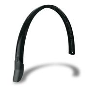 SKS GERMANY BLUEMELS Cable Line 28 Inch 55 Single Rear Rear Mudguard, Wheel Protection without Mounting Materials (Sandwich Construction, Robust and Rigid, Cable Management System) Black