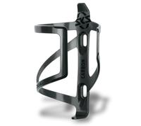 SKS GERMANY DUAL SC bottle cage for bikes (polycarbonate cup holder, side removal, for smaller frames, light and stable, for all common bike bottles, 29g), Black