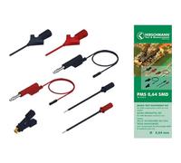 SKS GERMANY Hirschmann 93300000000000000 PMS 0.64 SMD Test Lead Set Black Red Pack of 1