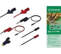 SKS GERMANY Hirschmann 93300000000000000 PMS 0.64 SMD Test Lead Set Black Red Pack of 1