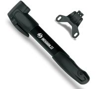 SKS GERMANY INFUSION TT bicycle pump with telescopic function, bicycle accessories (air pump, MULTI VALVE valve head, foldable T-handle, telescopic function, max. pressure: 6 bar / 85 PSI)