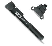 SKS GERMANY INJEX CONTROL DIGI Bicycle Pump (Digital Pressure Gauge, Switchable Telescopic Function, 2-Component Handle with Textured Surface, MV Easy Valve Head, Made in Germany)
