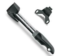 SKS GERMANY INJEX T-ZOOM mini pump (air pump for all valve types, T-handle with telescopic function, high-pressure stage, valve clamp lever, max. pressure: 10 bar/144 PSI)
