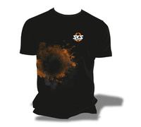 SKS Germany Men's T-Shirt Size S (100% Cotton, Classic Cut, SKS Logo Print, Comfortable Crew Neck, Easy Care)