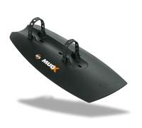 SKS GERMANY MUD-X down tube mudguard for all frames and wheel sizes, bicycle accessories (lightweight dirtboard in oam rubber pad, made of high-performance plastic, fits all common frames)
