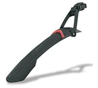 SKS GERMANY NIGHTBLADE 26" + 27.5" rear mudguard with integrated rear light; bicycle accessory (quick-release attachment; USB-chargeable battery; rear light with StVZO approval), black