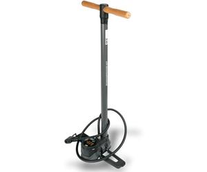 SKS GERMANY RENNKOMPRESSOR NXT/NXT DIGI Standpumpe (Luftpumpe für alle Ventilarten, Präzisions-Manometer, Metallrohr, Metallfußfuß, Holzgriff, max. Druck: 16 bar / 232 PSI)
