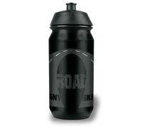 SKS GERMANY ROAD BOTTLE SMALL 500 ml drinking bottle in cool road design (bike accessory for all common bottle cages, leak-proof push-pull valve, ergonomic shape, removable lid)