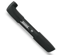 SKS GERMANY ROOKIE 2 (245-260 mm) air pump, bicycle pump (suitable for all valve types, O-ring technology for immediate pressure build-up, can be mounted on the luggage rack), Black