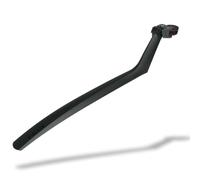 SKS GERMANY S-BLADE rear mudguard for road bikes (aerodynamic bike accessory with angle adjustment, minimalist design, made of high-performance plastic, quick-release fastening).
