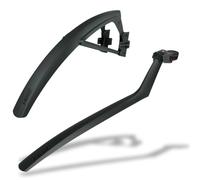 SKS GERMANY SET S-BLADE AND S-BOARD mudguard set with quick-release fastening, bicycle splash guard (angle-adjustable bicycle accessory made of impact-resistant high-performance plastic)