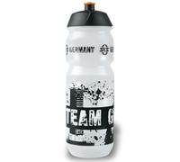 SKS GERMANY TEAM GERMANY BOTTLE LARGE 750 ml drinking bottle in sporty design (accessories for all common bottle cages, leak-proof push-pull valve, ergonomic shape, removable lid)