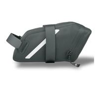 SKS GERMANY Trail Saddle Bag M Saddle Bag for Bicycles (Bicycle Bag, Waterproof and Robust, for Mountain and Gravel Bikers, Reflective Elements), Black