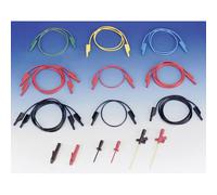 SKS Hirschmann 972338001 PMS 2600 Safety Test Lead 4 mm 1 m Black/Red