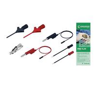 SKS Hirschmann 972407001 PMS 4 CO Test Lead Kit 4 mm 1.00 m Black/Red