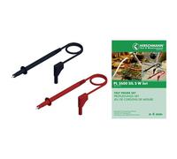 SKS Hirschmann 972425012 PL 2600 SIL S W Test Lead set 1m Red/Black
