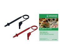 SKS Hirschmann PL 2600 SIL S W Test Lead set 1m Red/Black