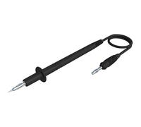 SKS Hirschmann PL 3 Test Lead 1m 4mm plug Black 1pc