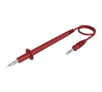 SKS Hirschmann Test Lead 4mm plug 1m Red flexible 1pc