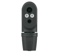SKS GERMANY MV EASY pump head (replacement valve head for SKS floor pumps, for all valve types (AV, SV, DV), locking lever, max. pressure: 16 bar / 232 PSI).