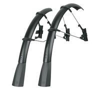 SKS RaceBlade Pro Clip-on Fenders 700C x 30mm Matte Black fits 700x25c Max Tire