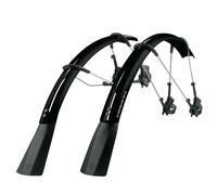 SKS RACEBLADE PRO XL STEALTH SERIES MUDGUARD SET: MATT BLACK