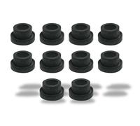 SKS Rubber Washer RK Brass Push-on Nipple | Replacement Gaskets for SKS Pump Head, Set of 10, Easily Replaceable Floor Pump Repair Kit, Black