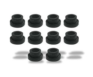 SKS Rubber Washer RK Brass Push-on Nipple | Replacement Gaskets for SKS Pump Head, Set of 10, Easily Replaceable Floor Pump Repair Kit, Black