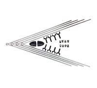 Sks Mudguard Spares Kit Full - Chromoplastics/Longboard