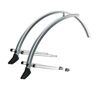 SKS Unisex Adult Commuter Mudguard - Silver, 45 mm/28-Inch