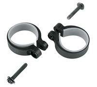 Bike Mudguard Spare SKS 3437mm Stay Mounting Clips Black Pack of 2