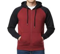 SKT KAGHAN Men's Cotton ZIPPER Hoodie Hooded Sweatshirt