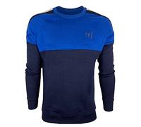 SKT Mens Sweatshirt Jersey Jumper Sweater Pullover Work Casual Top M-2XL (as8, alpha, l, regular, regular, Navy/Blue)