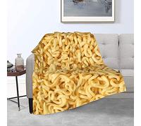 SKT T1 Ramen Blanket Funny Instant Noodles Soup Realistic Food Throw Blankets for Kids Teens Adults, Soft Cozy Flannel Microfiber Lightweight Fluffy Blanket for Sofa Bed Travel Camping 80"x60"