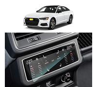 SKTU Screen Protector compatible with Audi A6 / A7 / Q8 2019-2023 2024 Tempered Glass A/C protective Film Scratch Protector
