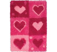 SKTWOE Latch Hook Kit Rug Making Crafts Carpet Embroidery Kit for Adults Kids Beginners Tapestry Kits Rug Crochet Yarn Kits DIY Handmade Home Decoration Mats Creative Gift 52Cmx38cm