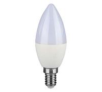 Sku111 Led Light Bulb E14 C37 7 W 600 Lm Warm 3000 K Teardrop-Shaped Candle